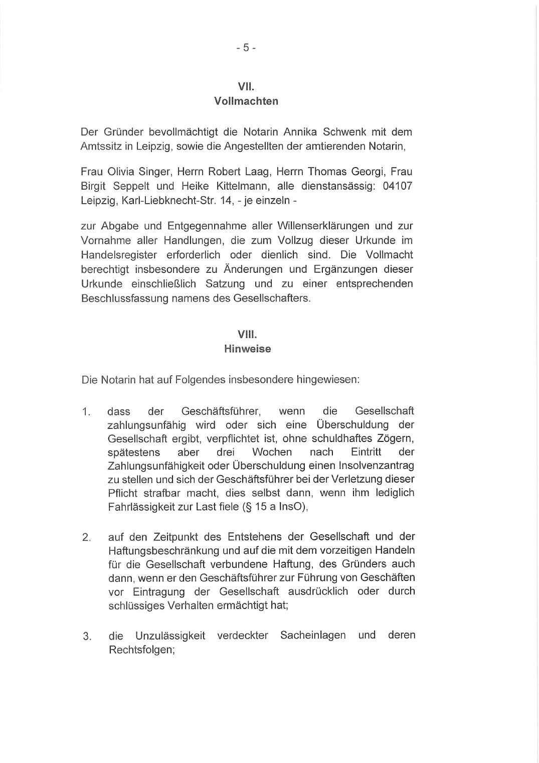 Al Masdar Beteiligungs GmbH registration document, page 30