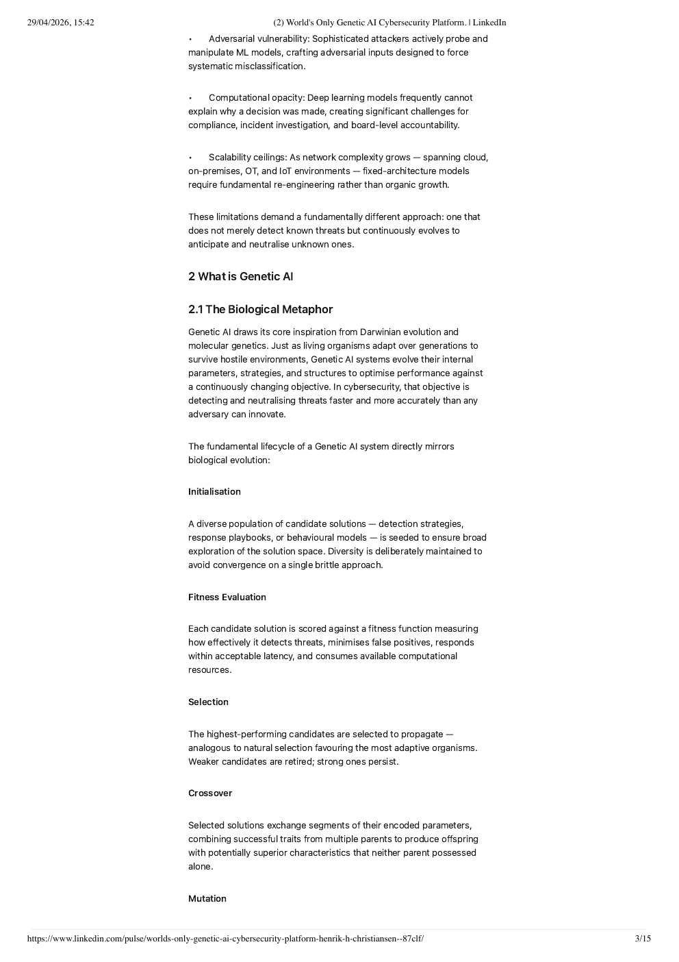 Seite 3 des von Henrik H. Christiansen am 29. April 2026 auf LinkedIn veröffentlichten ORC4-Whitepapers